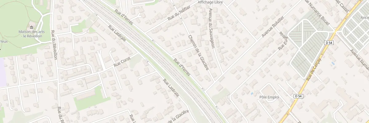 Plan du 24 Rue d’Yerres à Brunoy