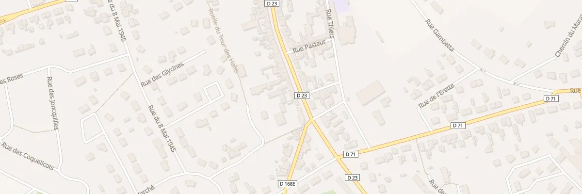 Plan du 56 Rue Aristide Briand à Fouilloy