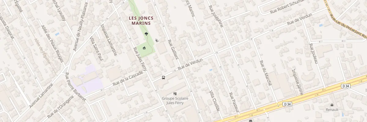 Plan du 20 Rue Galliéni au Perreux-sur-Marne