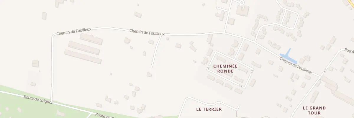 Plan du 6230 Che de Fouilleux à Lorris