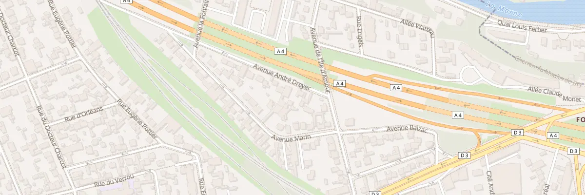 Plan du 9 Av André Dreyer à Champigny-sur-Marne