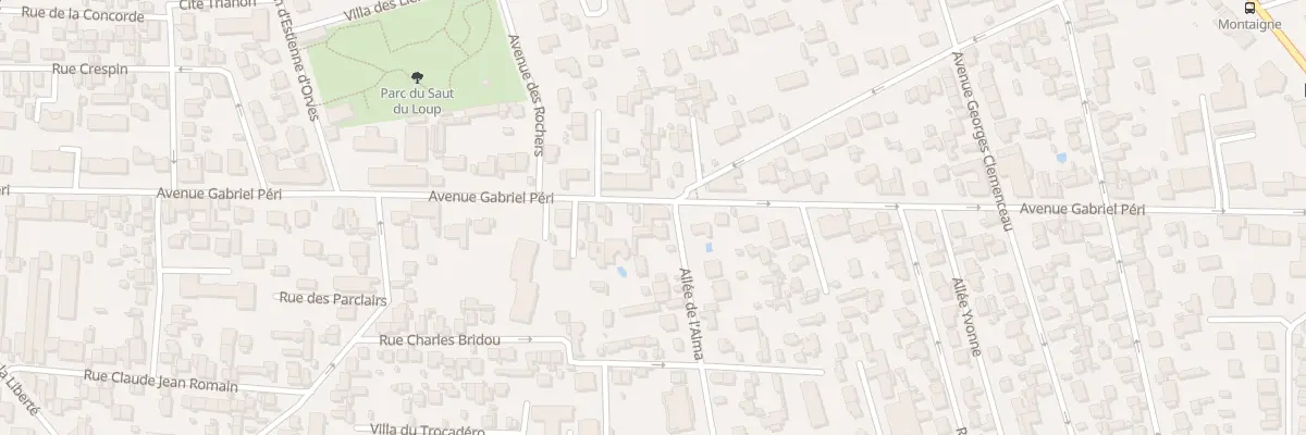 Plan du 66 Av Gabriel Péri au Perreux-sur-Marne