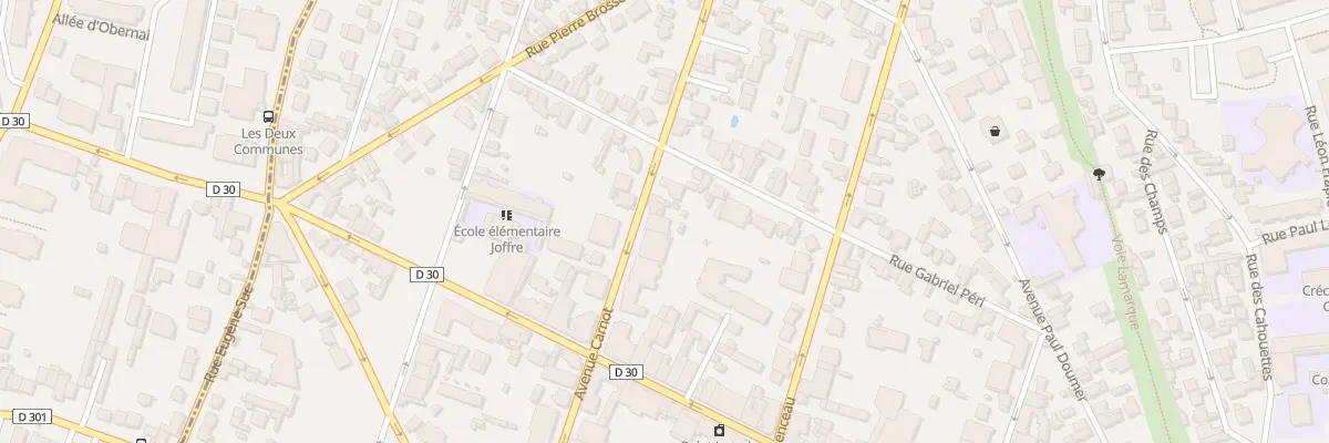 Plan du 42 Av Carnot à Neuilly-Plaisance