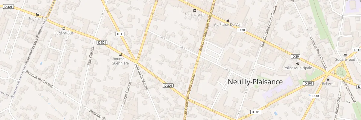 Plan du 14B Rue P Vaillant Couturier à Neuilly-Plaisance