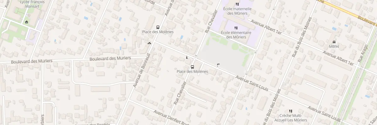 Plan du 10B Av Saint-Louis à Saint-Maur-des-Fossés