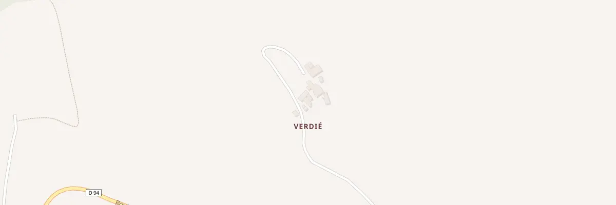 Plan du 5067 Le Verdie à Massals