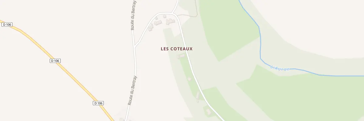 Plan du 153 Les Coteaux à Saint-Just