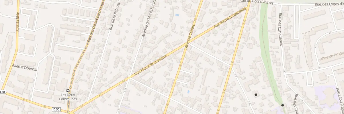 Plan du 28 Rue Pierre Brossolette à Neuilly-Plaisance