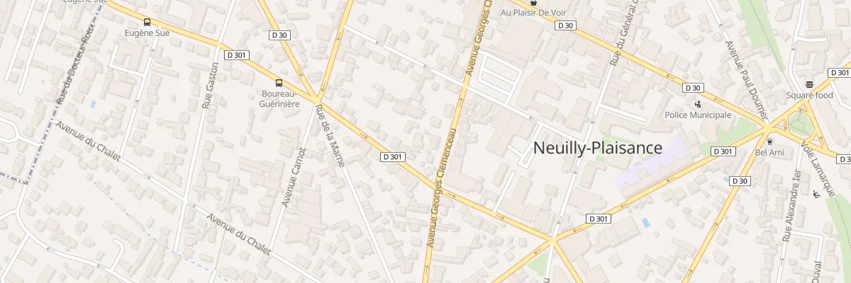 Plan du 15 Av Georges Clémenceau à Neuilly-Plaisance