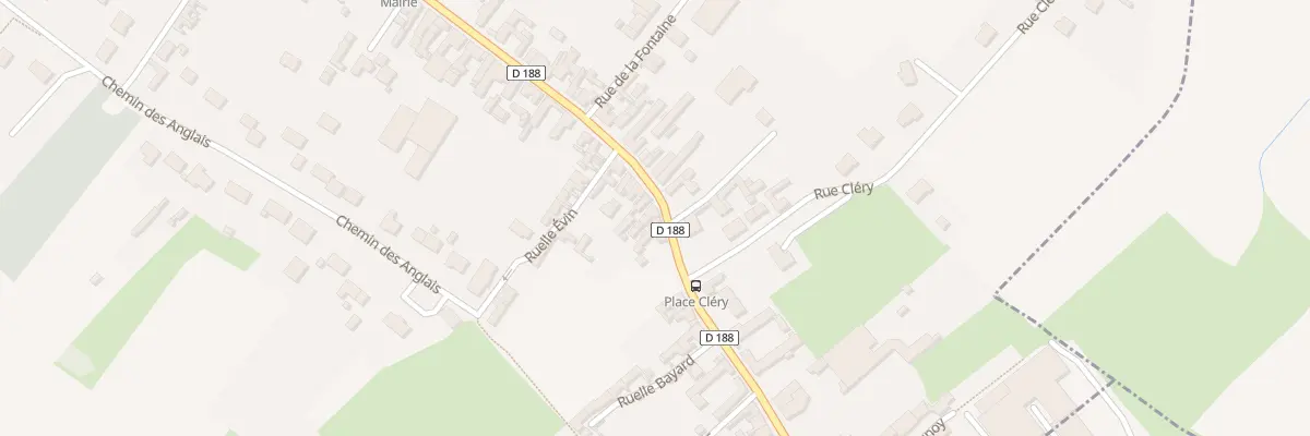 Plan du 101 Rue Joseph Carlier à Lozinghem