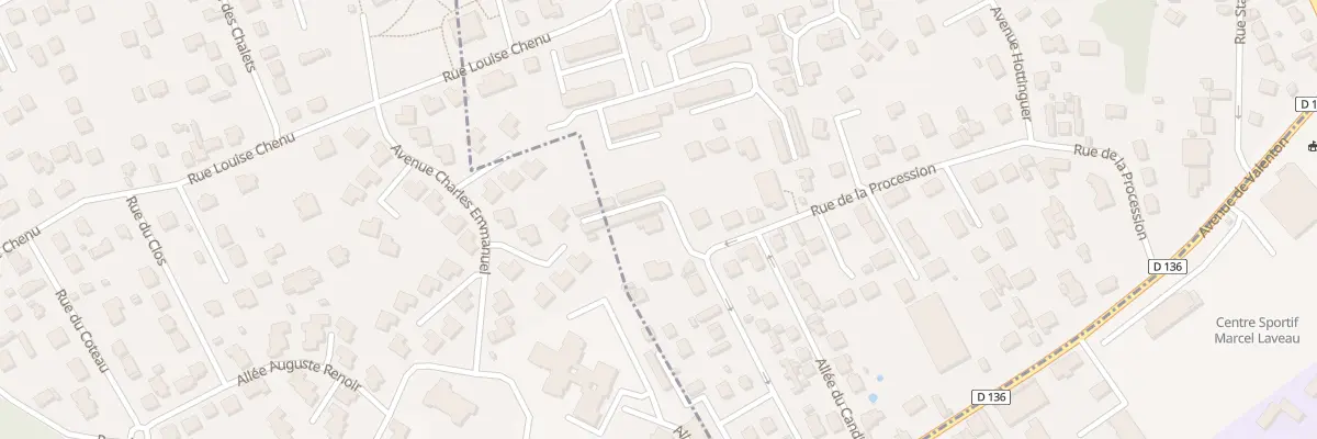 Plan du 64 Rue de la Procession à Boissy-Saint-Léger