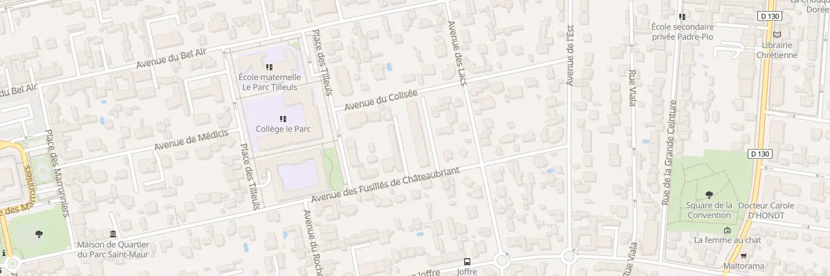 Plan du 35 Av Fusilles de Chateaubriant à Saint-Maur-des-Fossés