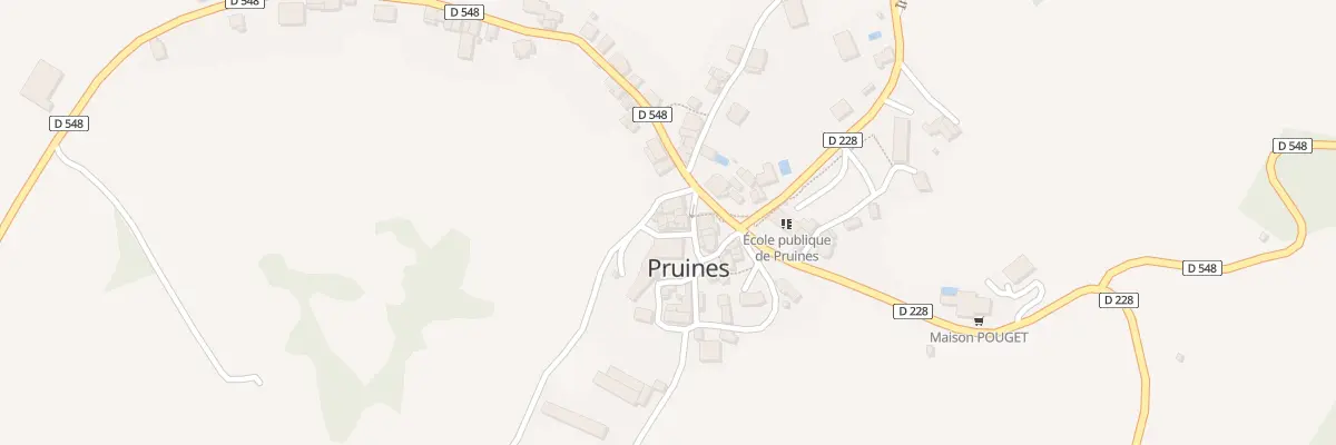 Plan du 5178 Pruines à Pruines