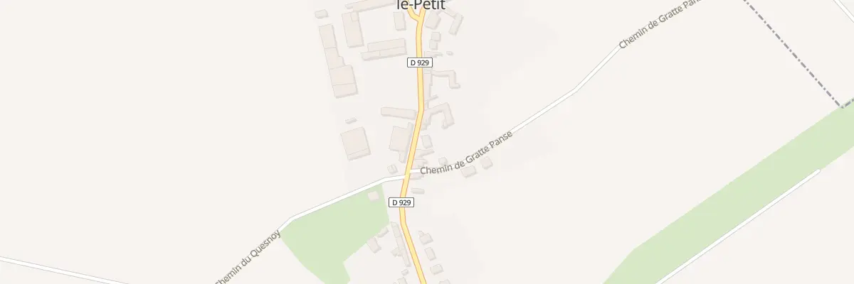 Plan du 23 Gr Grande Rue à Crèvecœur-le-Petit