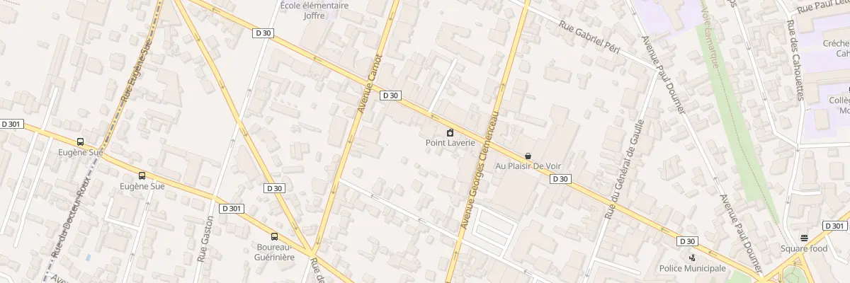 Plan du 28 Av du Maréchal Foch à Neuilly-Plaisance