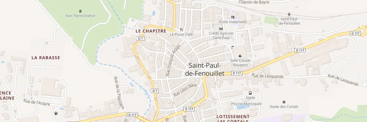 Plan du 13 Rue Louis Abram à Saint-Paul-de-Fenouillet