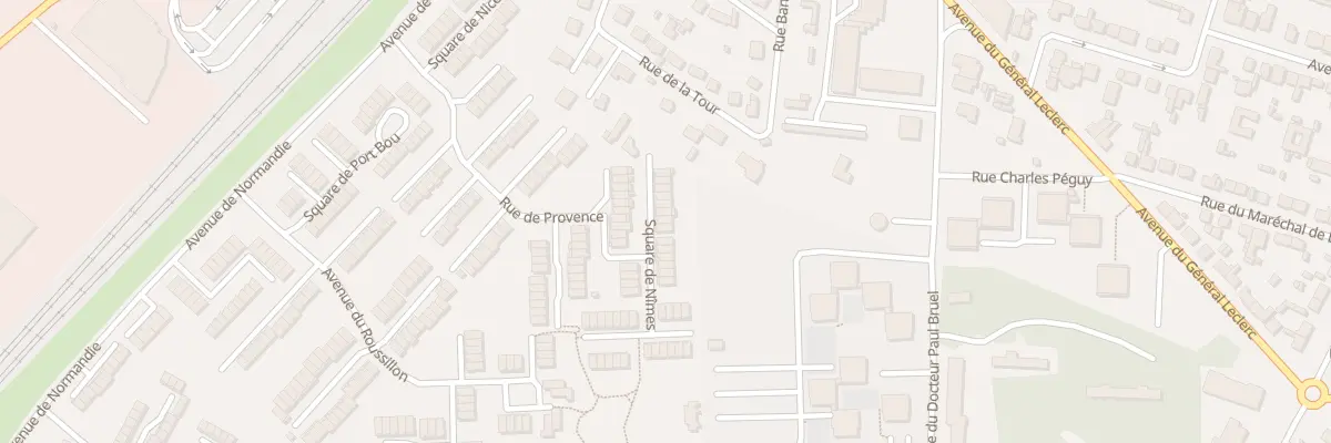 Plan du 33 Sq de Nimes à Louvres