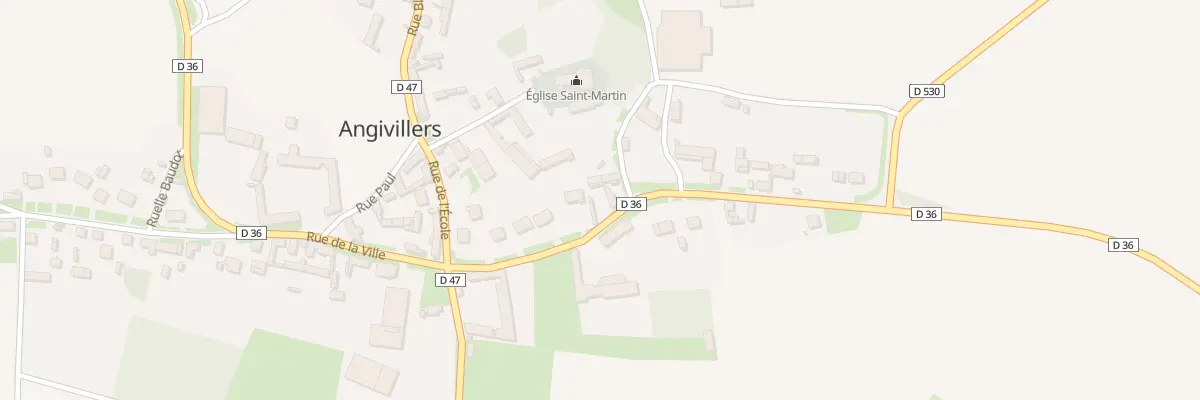 Plan du 135 Rue de l’Archer à Angivillers