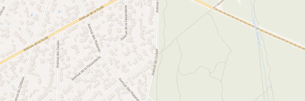 Plan du 2 Av des Acacias à Brunoy