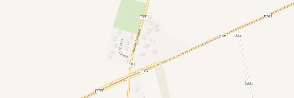 Plan du 4 Rue du Bourgville à Franvillers