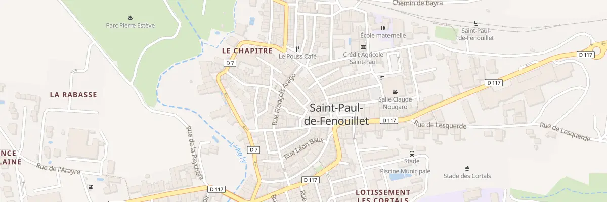 Plan du 15 Rue Louis Abram à Saint-Paul-de-Fenouillet