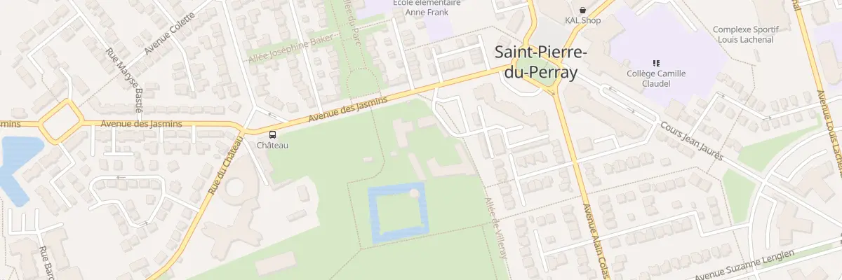 Plan du 2 Rue Chantal Mauduit à Saint-Pierre-du-Perray
