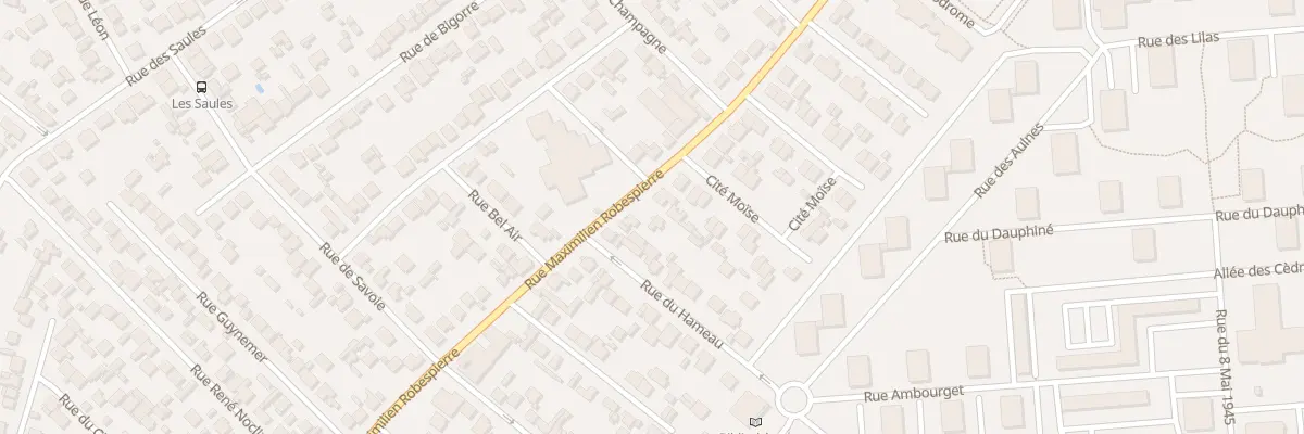 Plan du 102 Rue Maximilien Robespierre à Aulnay-sous-Bois