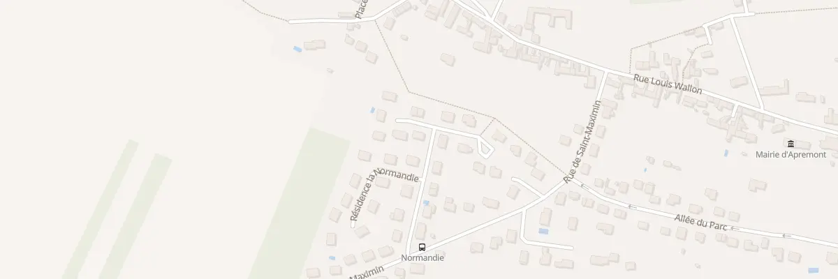 Plan du 14 Res la Normandie à Apremont