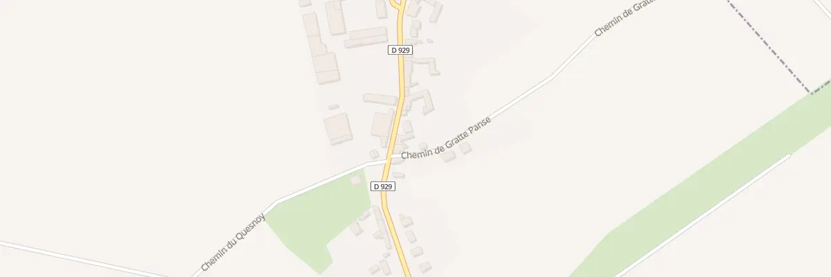 Plan du 25 Gr Grande Rue à Crèvecœur-le-Petit