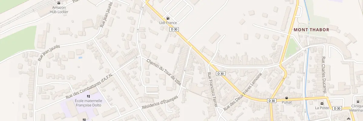 Plan du 16 Rue Albert Wamain à Corbie