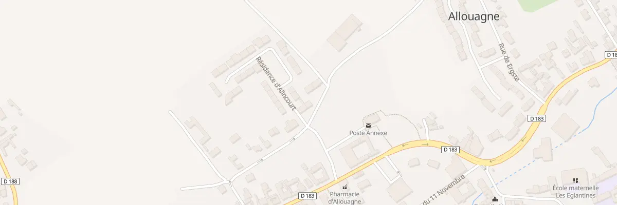 Plan du 32 Res d’Alincourt à Allouagne