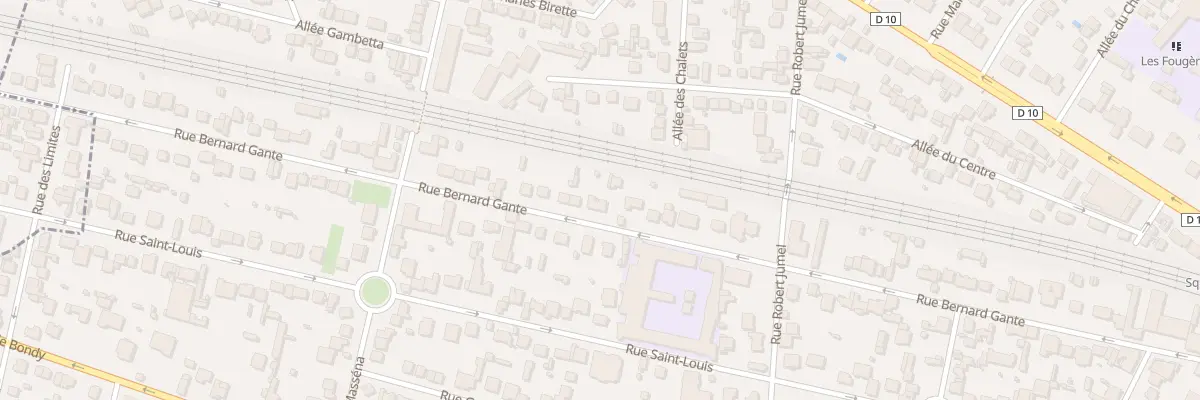 Plan du 88 Rue Bernard Gante à Villemomble
