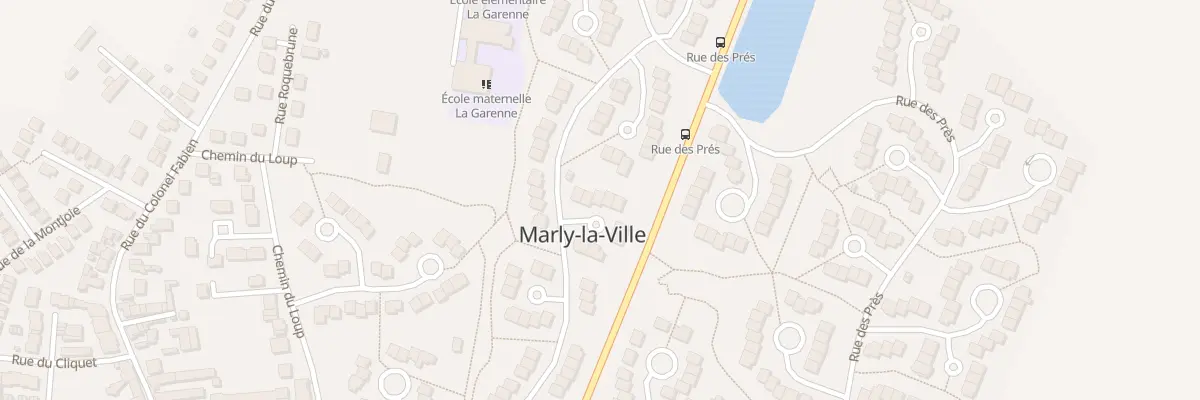 Plan du 5 Rue Hameau de Bertin à Marly-la-Ville