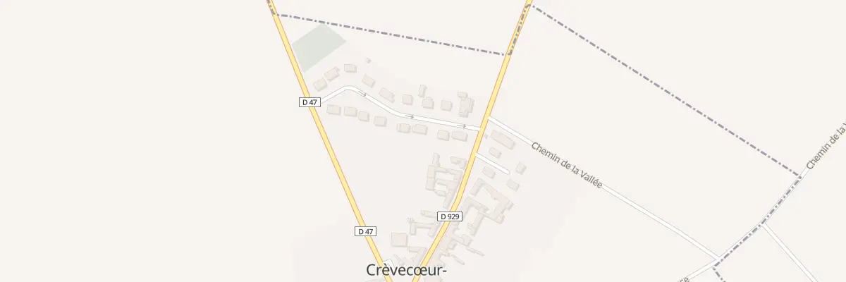 Plan du 5 Rue du Grand Clos à Crèvecœur-le-Petit