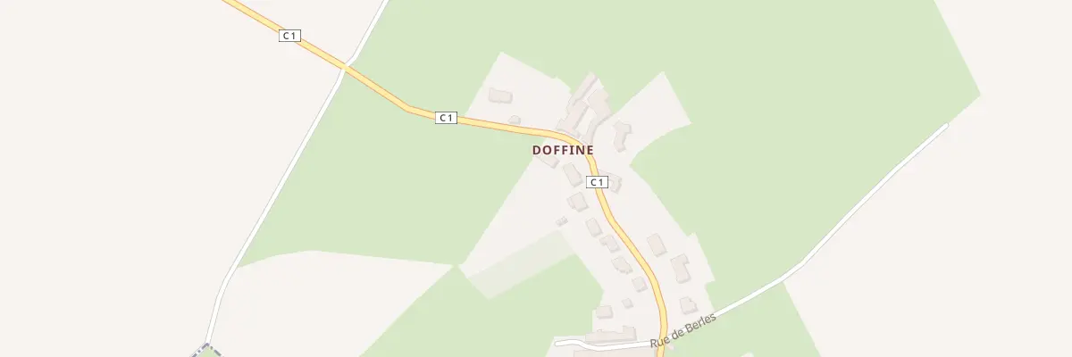 Plan du 1 Hameau de Doffine à Penin