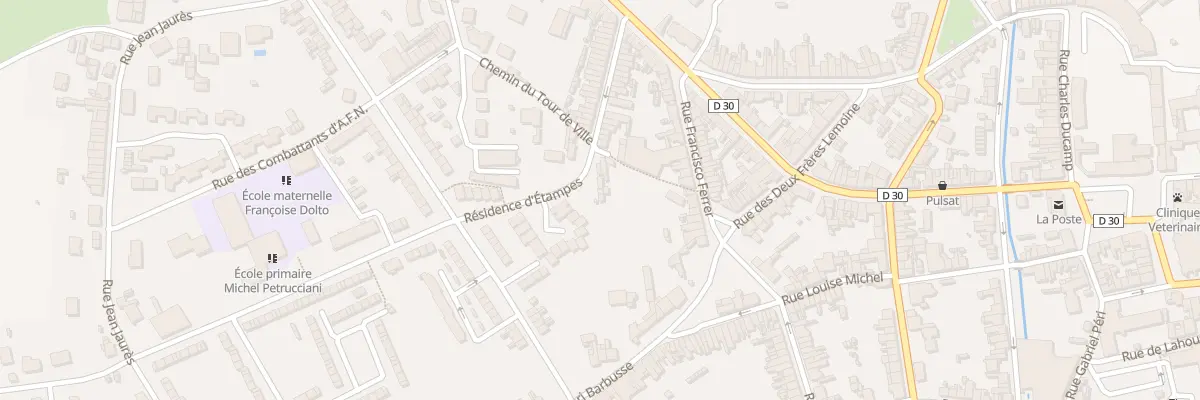Plan du 41 Rue Albert Wamain à Corbie