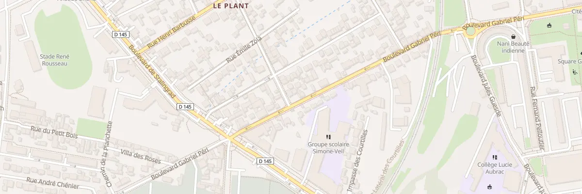 Plan du 62 Bd Gabriel Péri à Champigny-sur-Marne