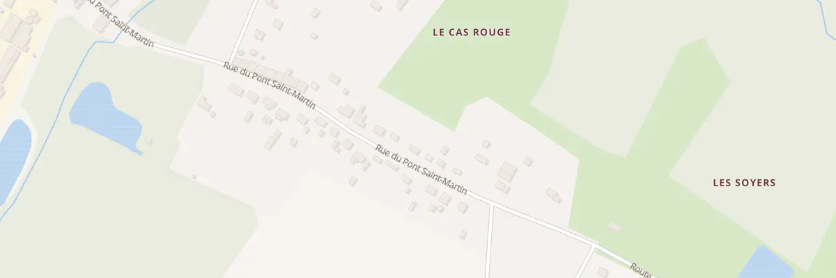 Plan du 57 Rue du Pont de Saint Martin à Coullons