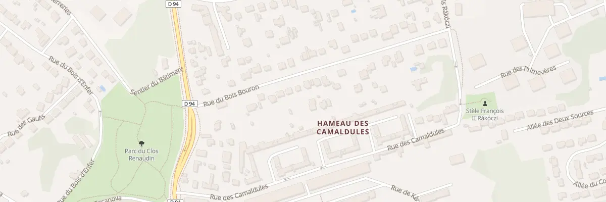 Plan du 16 Rue du Bois Bouron à Yerres