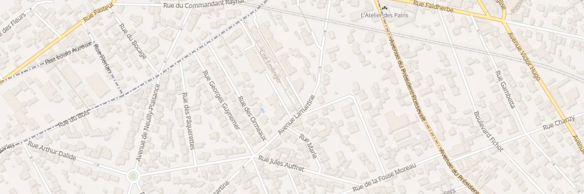 Plan du 133B Av Lamartine au Perreux-sur-Marne