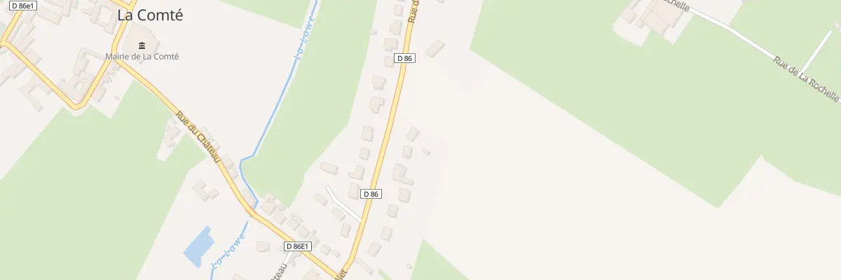 Plan du 286 Rue du Quatorze Juillet à La Comté