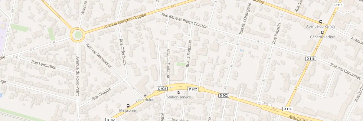 Plan du 3 Rue Lafontaine à Villemomble