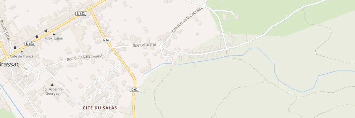 Plan du 26B Rue Lafusarié à Brassac