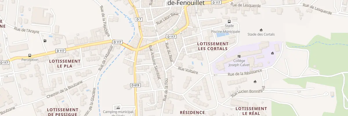 Plan du 21 Rue du Real à Saint-Paul-de-Fenouillet