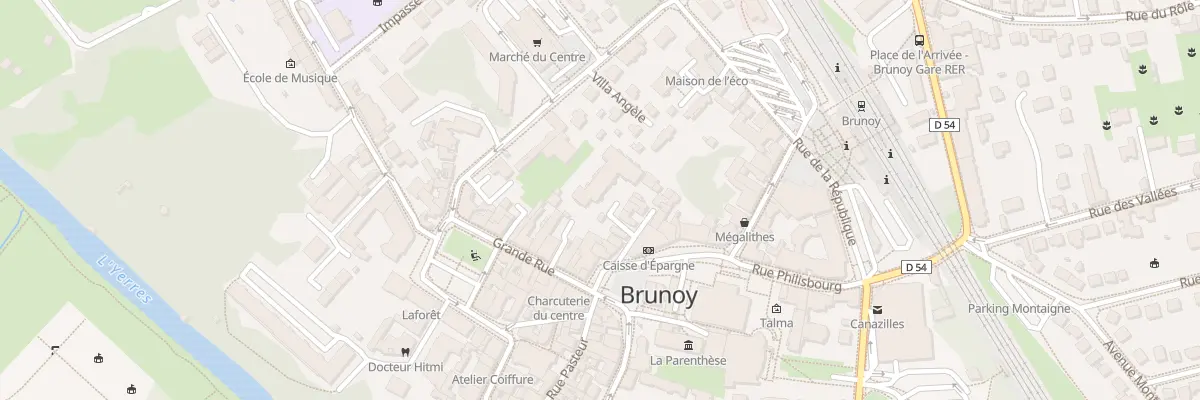 Plan du 3B Imp de Brie à Brunoy