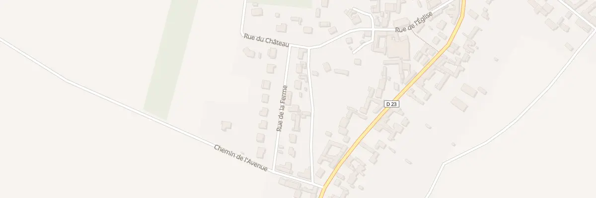 Plan du 7 Rue de la Ferme à Franvillers