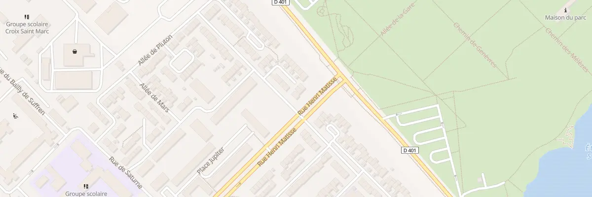 Plan du 14 Pl Mercure à Aulnay-sous-Bois