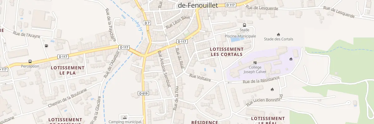 Plan du 10 Rue Delphin Roudières à Saint-Paul-de-Fenouillet