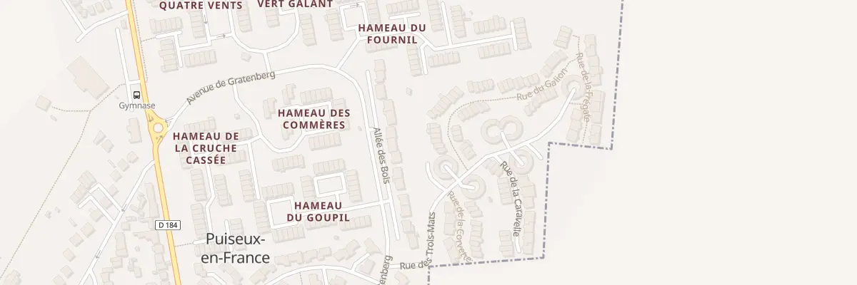 Plan du 5 Rue du Galion à Puiseux-en-France