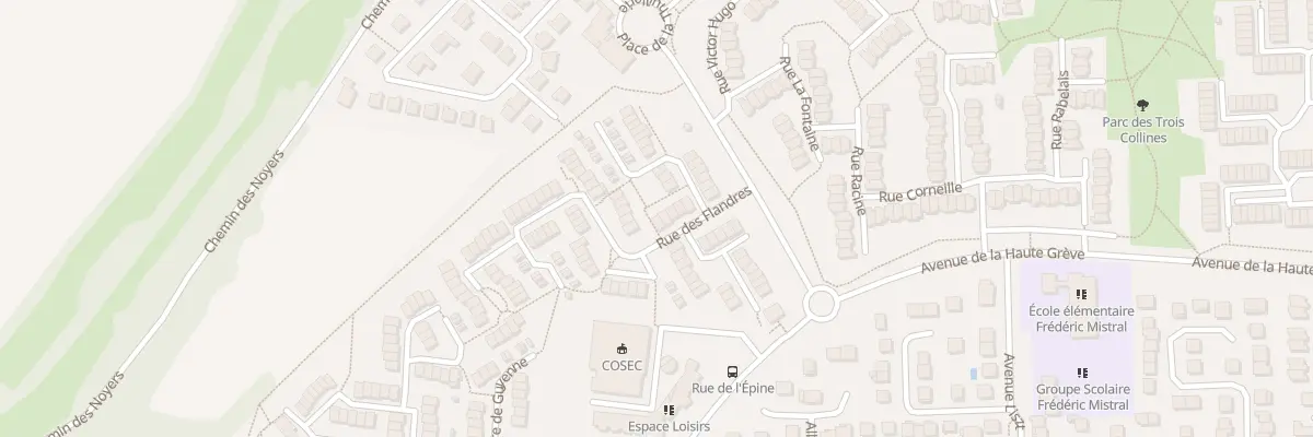 Plan du 10 Rue des Flandres à Fosses